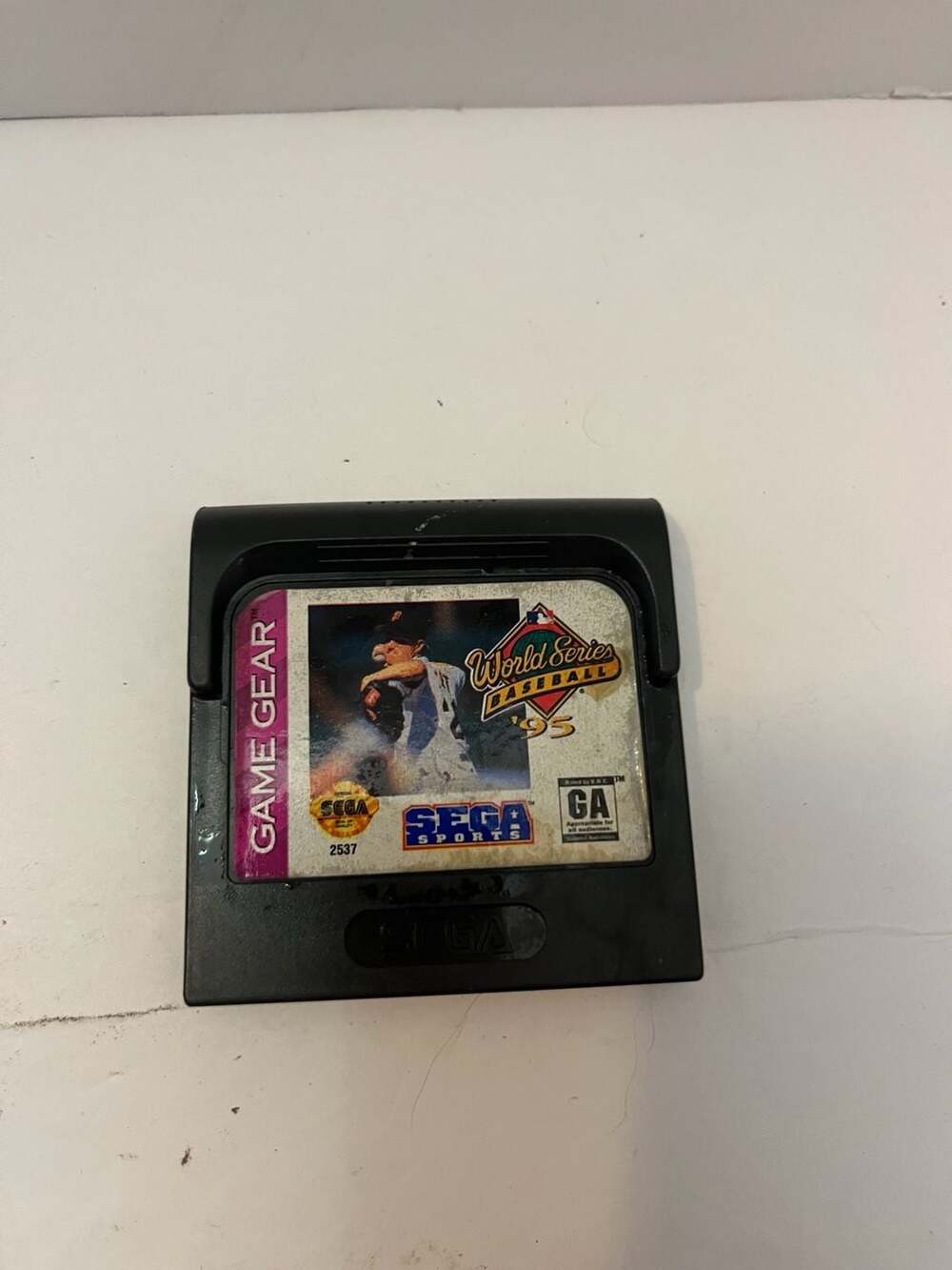 World Series Baseball 95 Sega Game Gear Cartridge